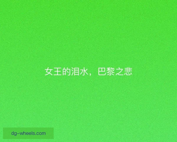 女王的泪水，巴黎之悲